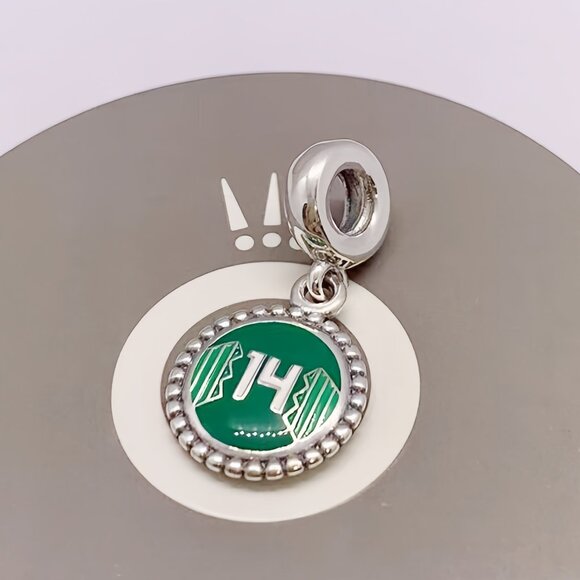Pandora Engraving Mexico Soccer Jersey Exclusive Charm Pendant - Picture 1 of 4